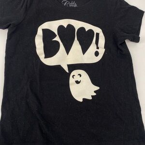 Pre-Owned Girls’ “Boo! Ghost” Glow-in-the-Dark T-Shirt – Size 6